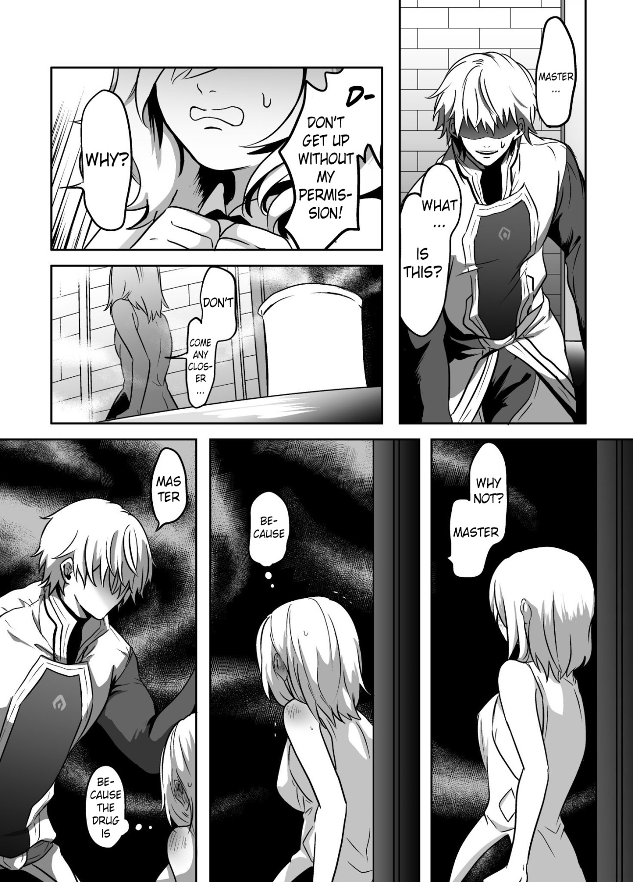 Hentai Manga Comic-The Story of Ars Making an Abstinence Drug for a Villager-Read-10